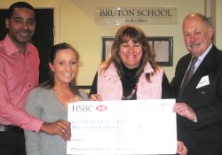 Bruton school for girls raise money for charity